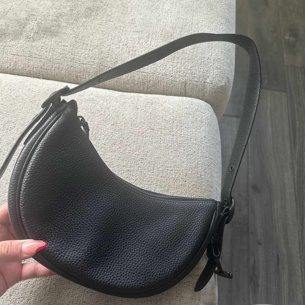 Coach Luna Shoulder Bag in Gunmetal